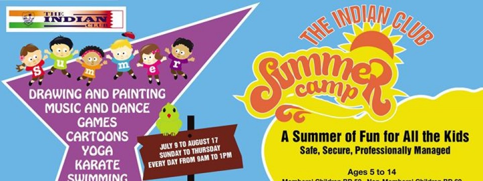 The Indian Club Summer Camp 2017