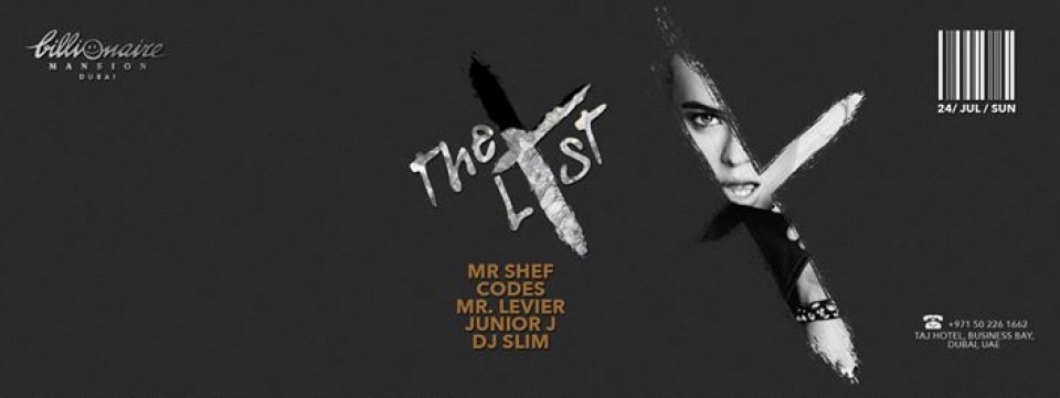 The LIST - Sundays at Billionaire Mansion
