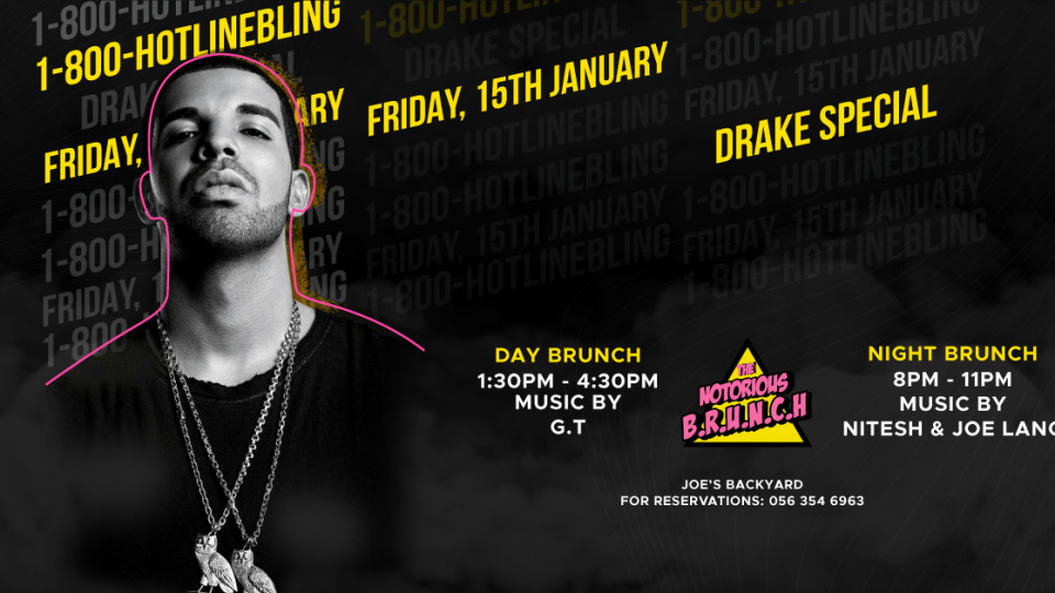 The Notorious Brunch • Joe's Backyard • Friday 15th Jan 2021 (Day and Night)