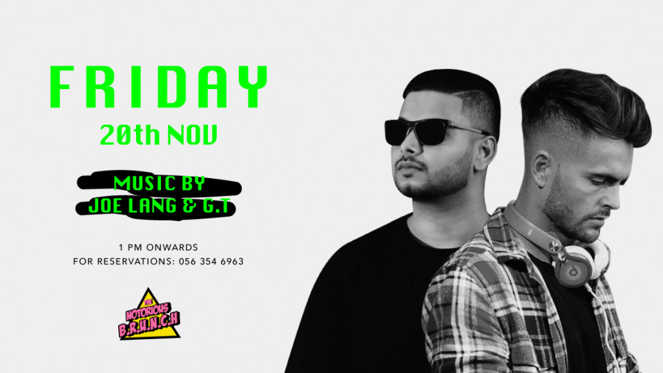 The Notorious Brunch • PizzaExpress Live • Friday 20th Nov 2020