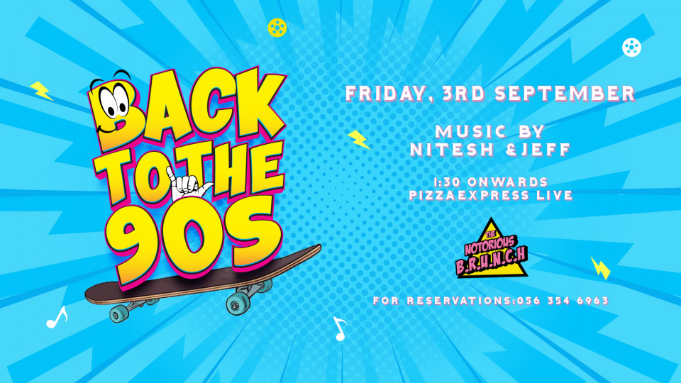 The Notorious Brunch • PizzaExpress Live • Friday 3rd September 2021