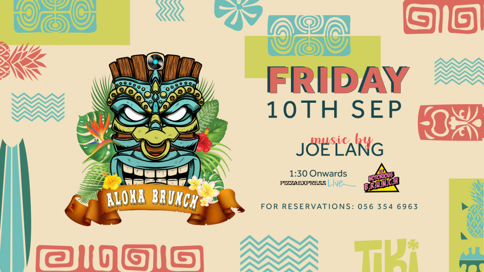 The Notorious Brunch • PizzaExpress Live • Friday 10th Sep 2021