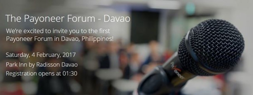 The Payoneer Forum Davao - 4 February, 2017