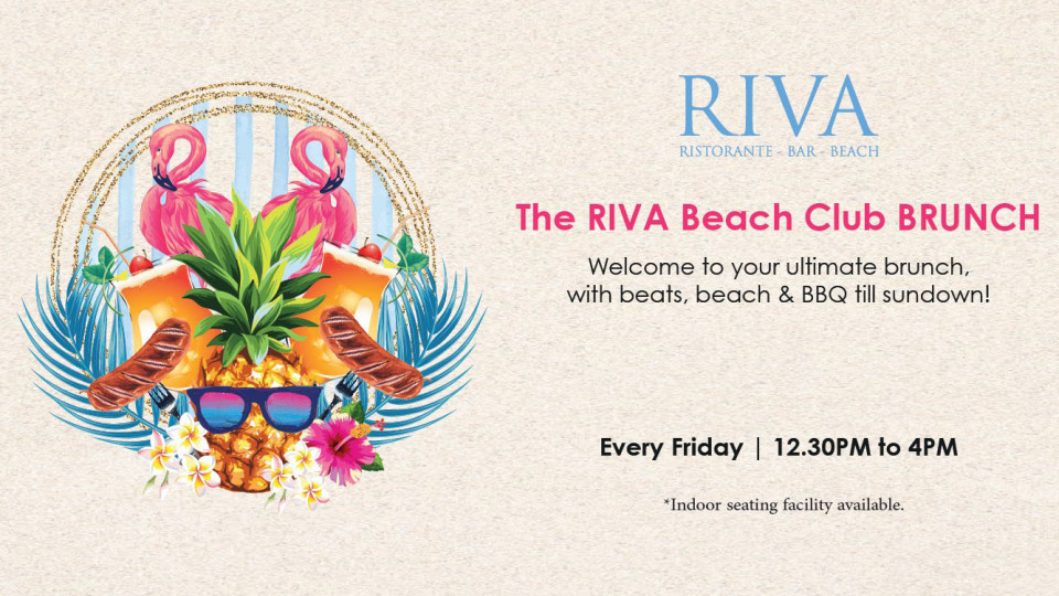 The RIVA Beach Club Brunch