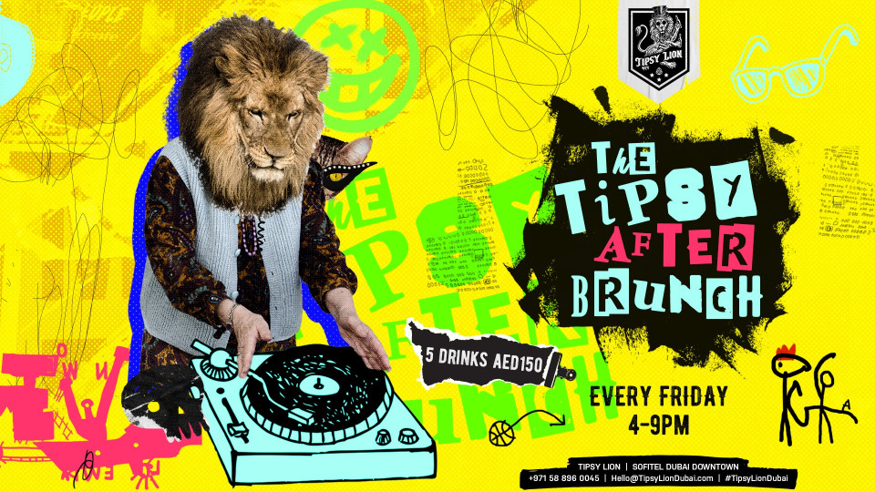 The 'Tipsy' After-Brunch at Tipsy London Dubai