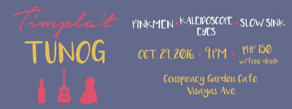 Timpla't Tunog: KE x Pink Men x Slow Sink