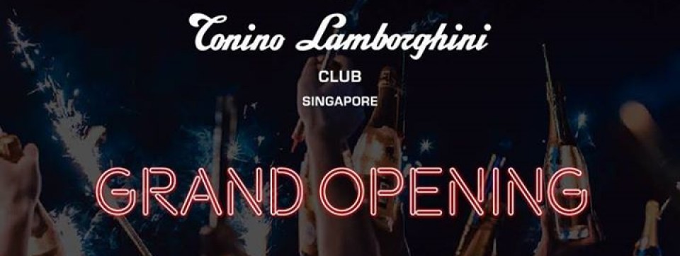 Tonino Lamborghini Club Singapore Grand Opening