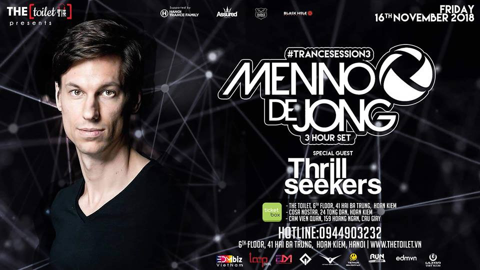 Trance Session 3: Menno de Jong with The Thrillseekers