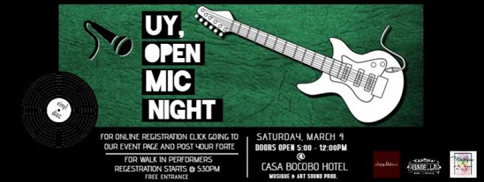 UY, OPEN MIC NIGHT