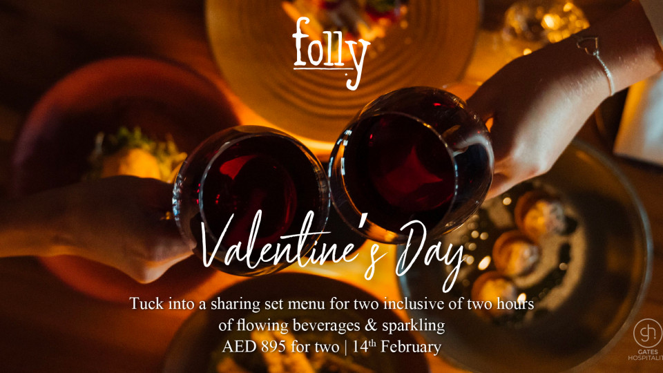 Valentine's Day at Folly Dubai