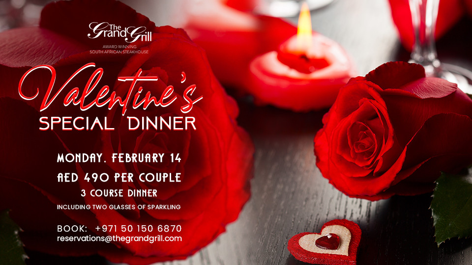 Valentine's Dinner at The Grand Grill