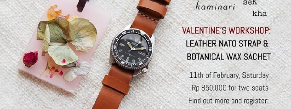 Valentine's Special: Leathercrafting & Waxworks Workshop For Two