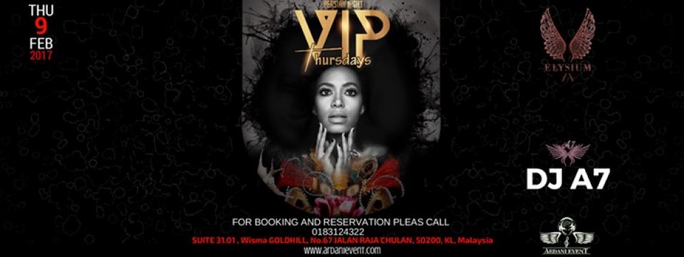 VIP Thursday (Persian Night)