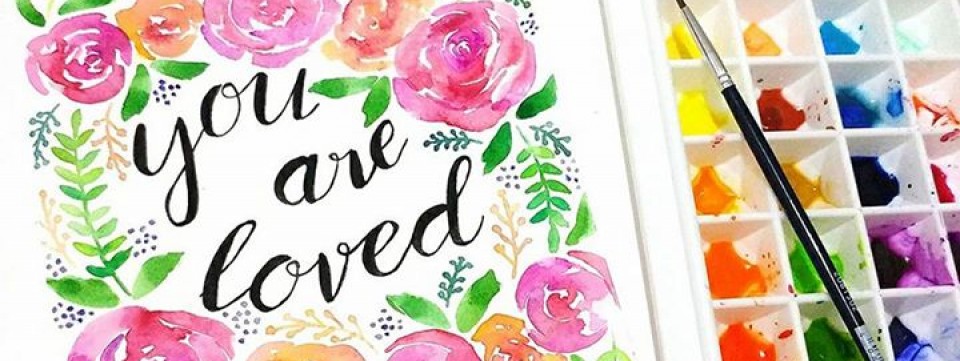 Watercolor Lettering & Painting Workshop