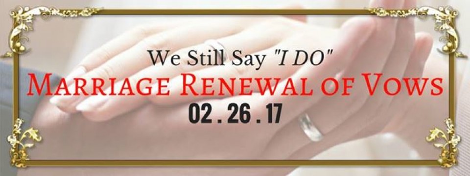 We Still Say "I DO"_Marriage Renewal of Vows