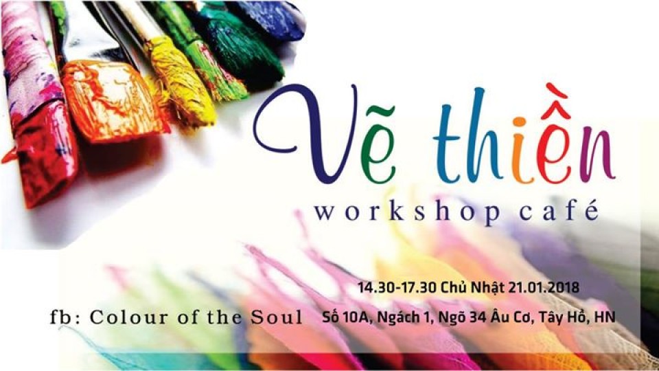 Workshop VẼ THIỀN - Những Màu Sắc Tâm Hồn