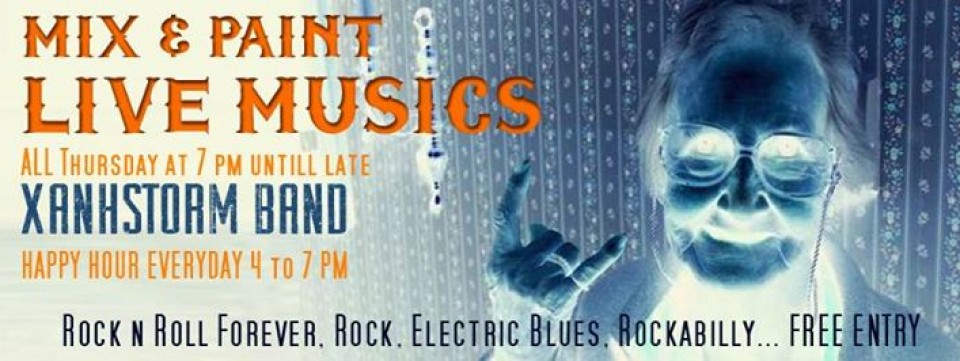 Xanhstorm Band / Every Thursday Live Music / Mix & Paint
