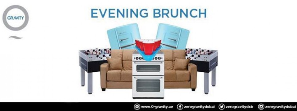 Zero Gravity Evening Brunch every Thursday and Friday