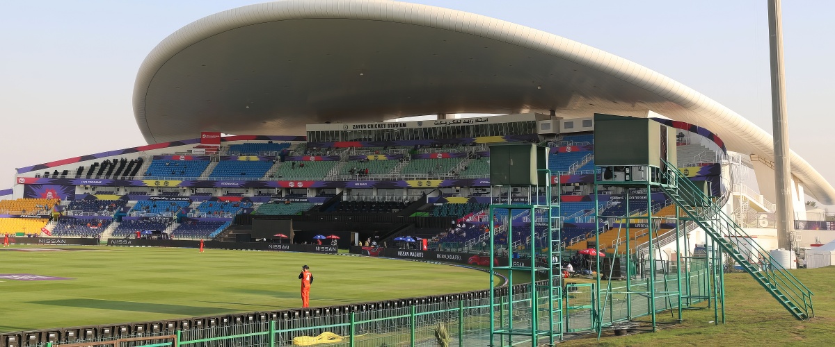 المدرج الجنوبي، ملعب الشيخ زايد للكريكيت، أبوظبي المدرج الجنوبي، ملعب الشيخ زايد للكريكيت، أبوظبي