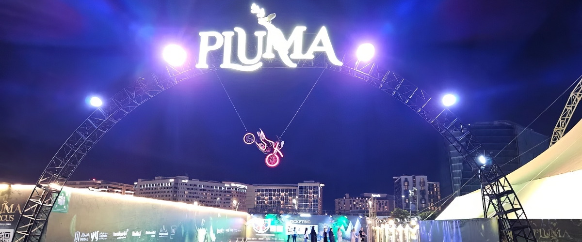 Pluma Circus Tent, Yas Island - Abu Dhabi Pluma Circus Tent, Yas Island - Abu Dhabi